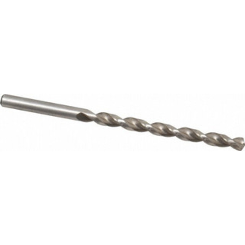 Chicago-Latrobe #7 135 High Speed Steel Jobber Drill Bright Finish, Right Hand Cut, Parabolic Flute, Straight Shank, 3-5/8 OAL, Notched Point 41077 – 82135260