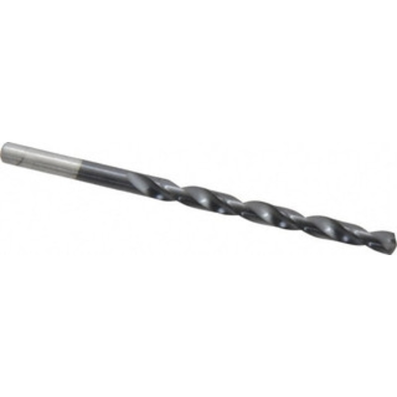 Chicago-Latrobe #8 135 Cobalt Jobber Drill TiAlN Finish, Right Hand Cut, Spiral Flute, Straight Shank, 3-5/8 OAL, Split Point 44978 – 06130835