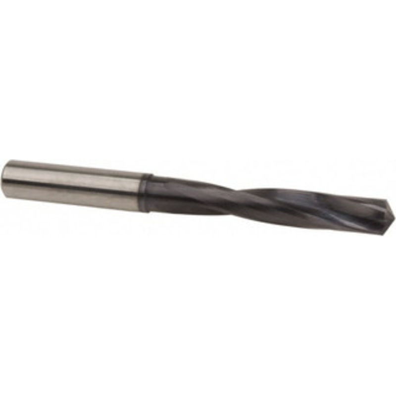 Accupro #1 140 Solid Carbide Jobber Drill TiAlN Finish, Right Hand Cut, Spiral Flute, Straight Shank, 3 OAL, Special Type Point 4500108 – 61695961
