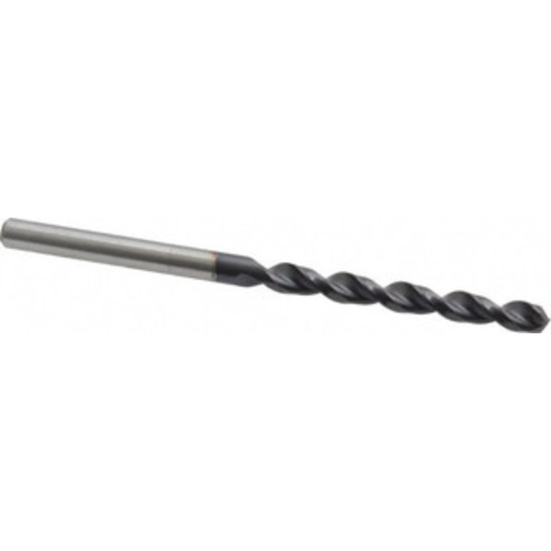 Accupro #19 130 Cobalt Jobber Drill TiAlN Finish, Right Hand Cut, Parabolic Flute, Straight Shank, 2-15/16 OAL, Split Point 1640422A-AC – 05926498