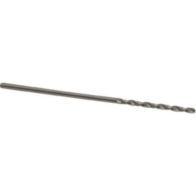 Accupro #58 130 Cobalt Jobber Drill Bright Finish, Right Hand Cut, Parabolic Flute, Straight Shank, 1-7/16 OAL, Split Point 1640107-AC – 05597836