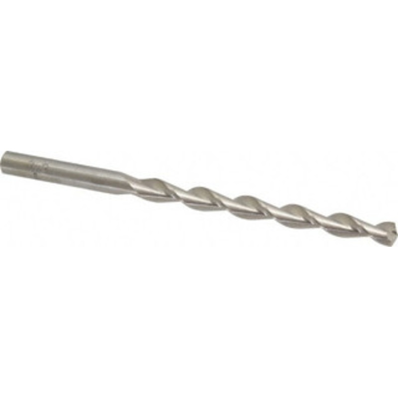 Chicago-Latrobe #1 135 High Speed Steel Jobber Drill Bright Finish, Right Hand Cut, Parabolic Flute, Straight Shank, 3-7/8 OAL, Split Point 69001 – 80905011