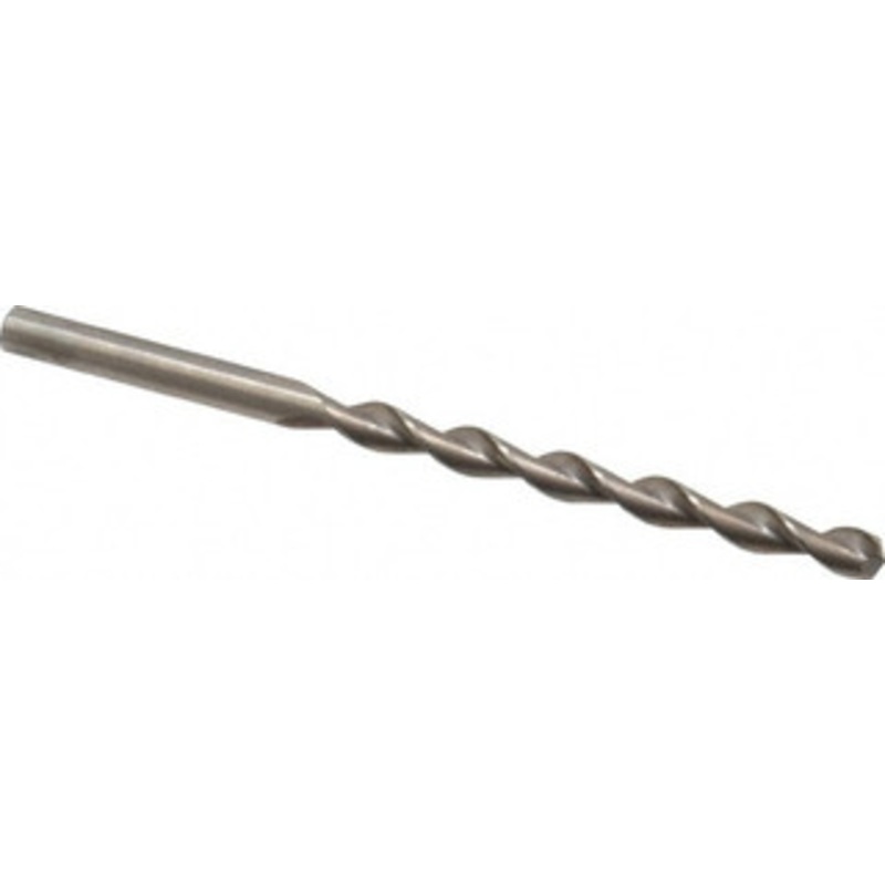 Chicago-Latrobe #12 135 High Speed Steel Jobber Drill Bright Finish, Right Hand Cut, Parabolic Flute, Straight Shank, 3-1/2 OAL, Split Point 69012 – 80905128