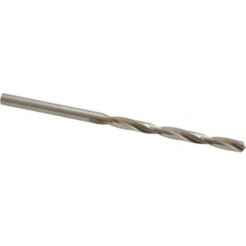 Chicago-Latrobe #27 118 High Speed Steel Jobber Drill Bright Finish, Right Hand Cut, Spiral Flute, Straight Shank, 3 OAL, Standard Point 46297 – 81385270