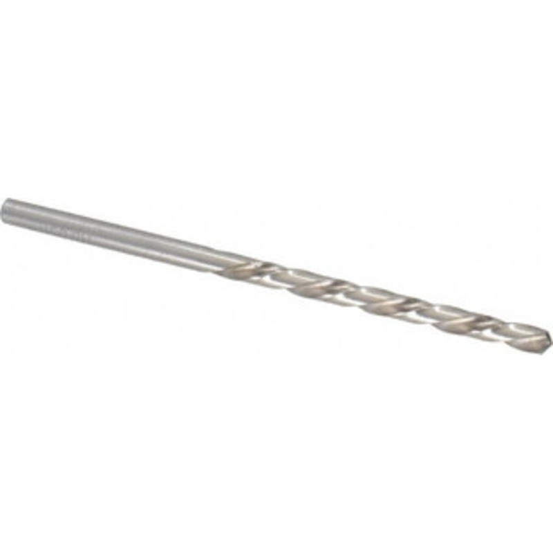 Chicago-Latrobe #29 118 High Speed Steel Jobber Drill Bright Finish, Left Hand Cut, Spiral Flute, Straight Shank, 2-7/8 OAL, Standard Point 44499 – 81128290