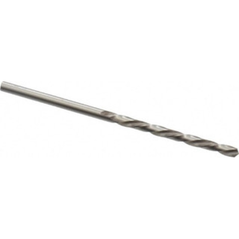 Chicago-Latrobe #33 118 High Speed Steel Jobber Drill Bright Finish, Left Hand Cut, Spiral Flute, Straight Shank, 2-5/8 OAL, Standard Point 44503 – 81128332