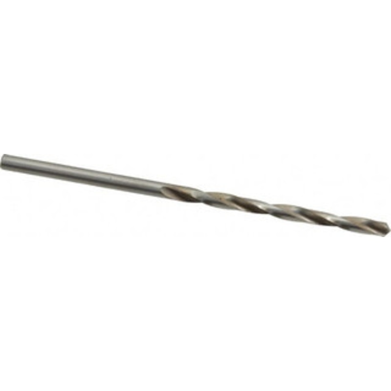 Chicago-Latrobe #38 118 High Speed Steel Jobber Drill Bright Finish, Right Hand Cut, Spiral Flute, Straight Shank, 2-1/2 OAL, Standard Point 46308 – 81385387