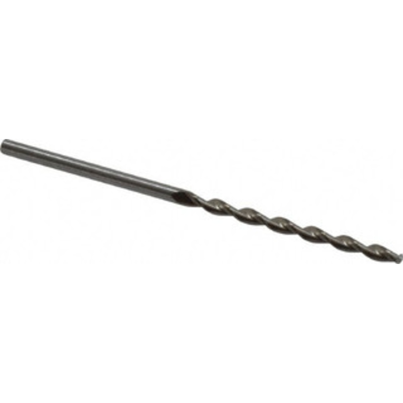 Chicago-Latrobe #46 135 High Speed Steel Jobber Drill Bright Finish, Right Hand Cut, Parabolic Flute, Straight Shank, 2-1/8 OAL, Split Point 69046 – 80905466