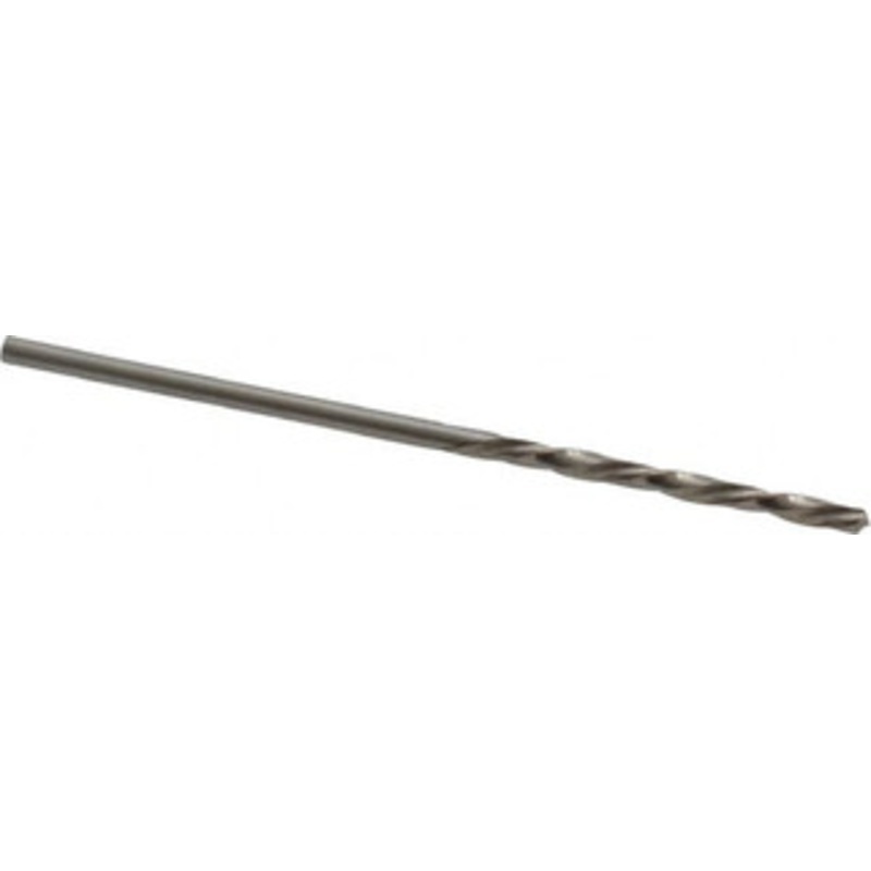 Chicago-Latrobe #51 118 High Speed Steel Jobber Drill Bright Finish, Left Hand Cut, Spiral Flute, Straight Shank, 2 OAL, Standard Point 44521 – 81128514