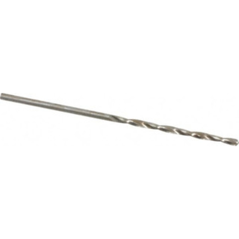 Chicago-Latrobe #54 118 High Speed Steel Jobber Drill Bright Finish, Right Hand Cut, Spiral Flute, Straight Shank, 1-7/8 OAL, Standard Point 46124 – 81142549