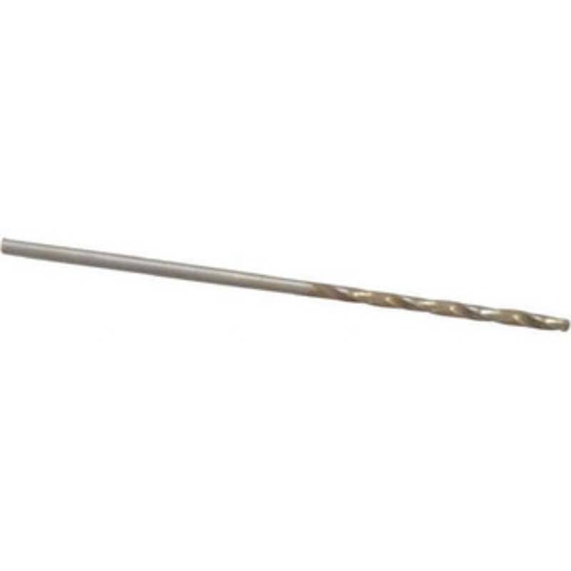 Chicago-Latrobe #54 135 Cobalt Jobber Drill Oxide/Gold Finish, Right Hand Cut, Spiral Flute, Straight Shank, 1-7/8 OAL, Standard Point 46724 – 81192544