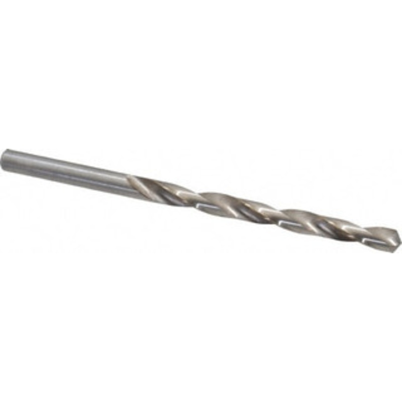 Chicago-Latrobe #7 118 High Speed Steel Jobber Drill Bright Finish, Right Hand Cut, Spiral Flute, Straight Shank, 3-5/8 OAL, Standard Point 46277 – 81385072