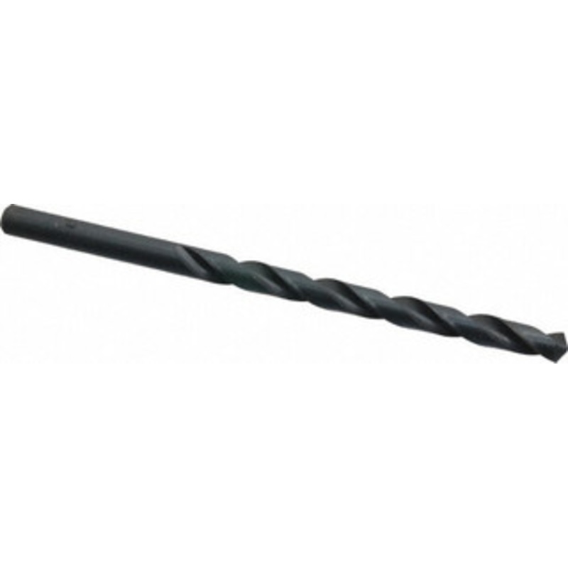 Chicago-Latrobe #8 118 High Speed Steel Jobber Drill Oxide Finish, Right Hand Cut, Spiral Flute, Straight Shank, 3-5/8 OAL, Standard Point 44078 – 81182081