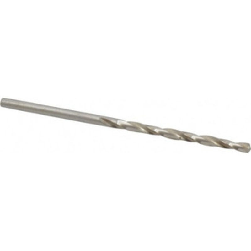 Cleveland Twist Drill #38 135 High Speed Steel Jobber Drill Bright Finish, Right Hand Cut, Spiral Flute, Straight Shank, 2-1/2 OAL, Split Point C11692 – 82650151