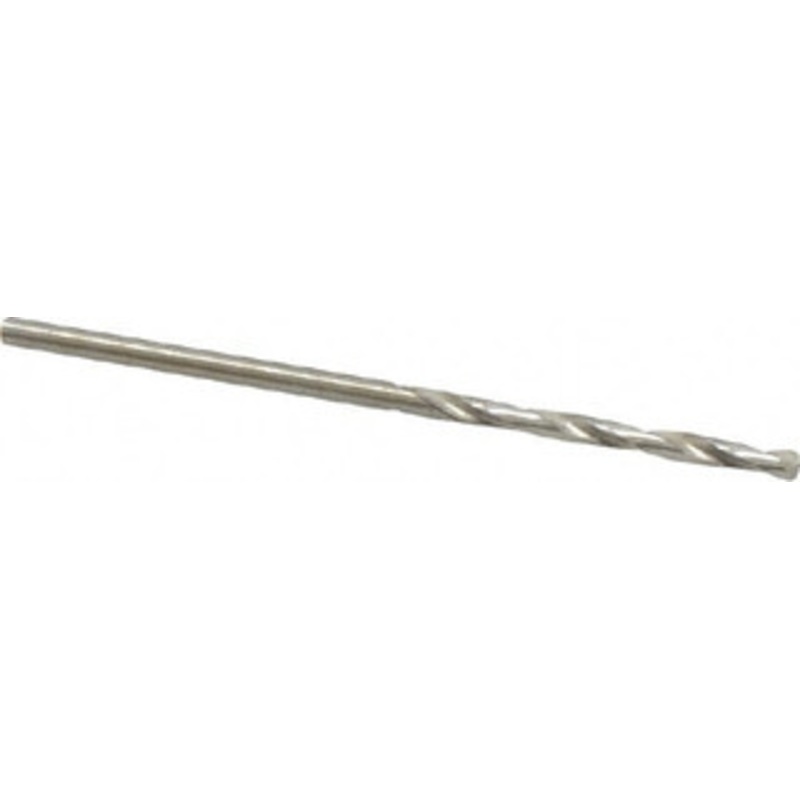 Cleveland Twist Drill #47 135 High Speed Steel Jobber Drill Bright Finish, Right Hand Cut, Spiral Flute, Straight Shank, 2 OAL, Split Point C11701 – 82650243