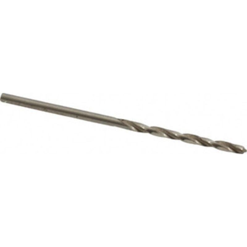 Cleveland Twist Drill #48 118 High Speed Steel Jobber Drill Bright Finish, Right Hand Cut, Spiral Flute, Straight Shank, 2 OAL, Standard Point C72148 – 63693485