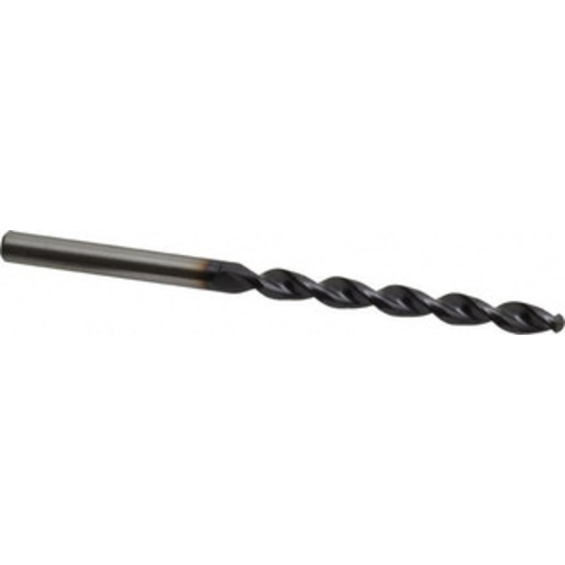 Accupro #3 130 Cobalt Jobber Drill TiAlN Finish, Right Hand Cut, Parabolic Flute, Straight Shank, 3-21/32 OAL, Split Point 1640541A-AC – 05926787