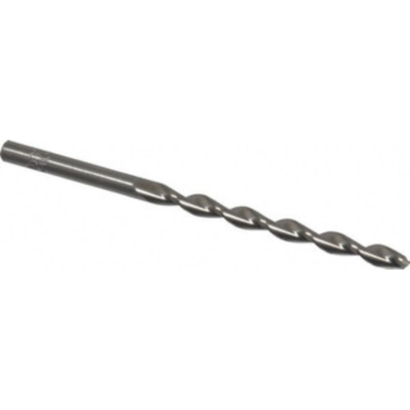 Chicago-Latrobe #13 135 High Speed Steel Jobber Drill Bright Finish, Right Hand Cut, Parabolic Flute, Straight Shank, 3-1/2 OAL, Split Point 69013 – 80905136