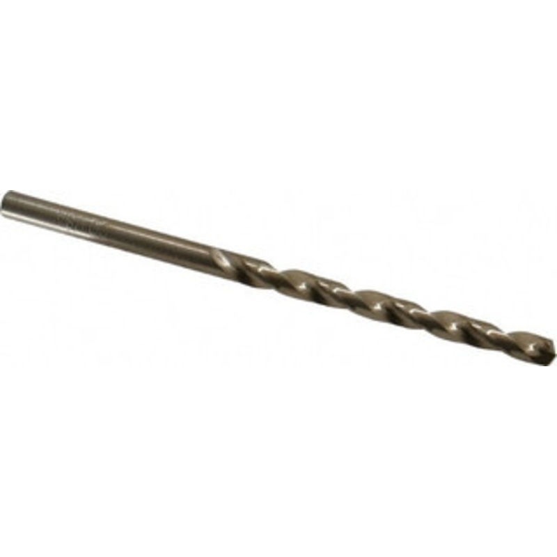 Chicago-Latrobe #28 135 Cobalt Jobber Drill Oxide/Gold Finish, Right Hand Cut, Spiral Flute, Straight Shank, 2-7/8 OAL, Split Point 46698 – 81192288