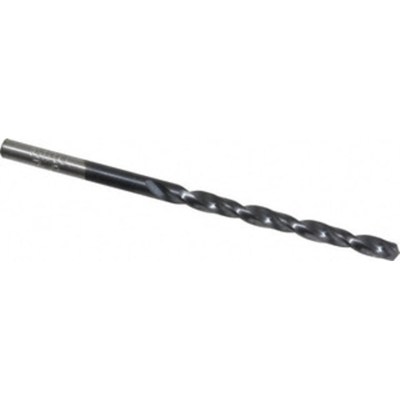 Chicago-Latrobe #28 135 Cobalt Jobber Drill TiAlN Finish, Right Hand Cut, Spiral Flute, Straight Shank, 2-7/8 OAL, Split Point 44998 – 06131031