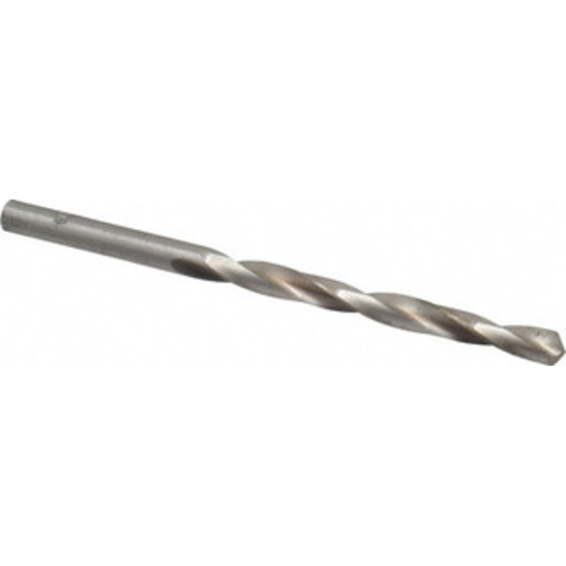 Chicago-Latrobe #3 118 High Speed Steel Jobber Drill Bright Finish, Right Hand Cut, Spiral Flute, Straight Shank, 3-3/4 OAL, Standard Point 46273 – 81385031