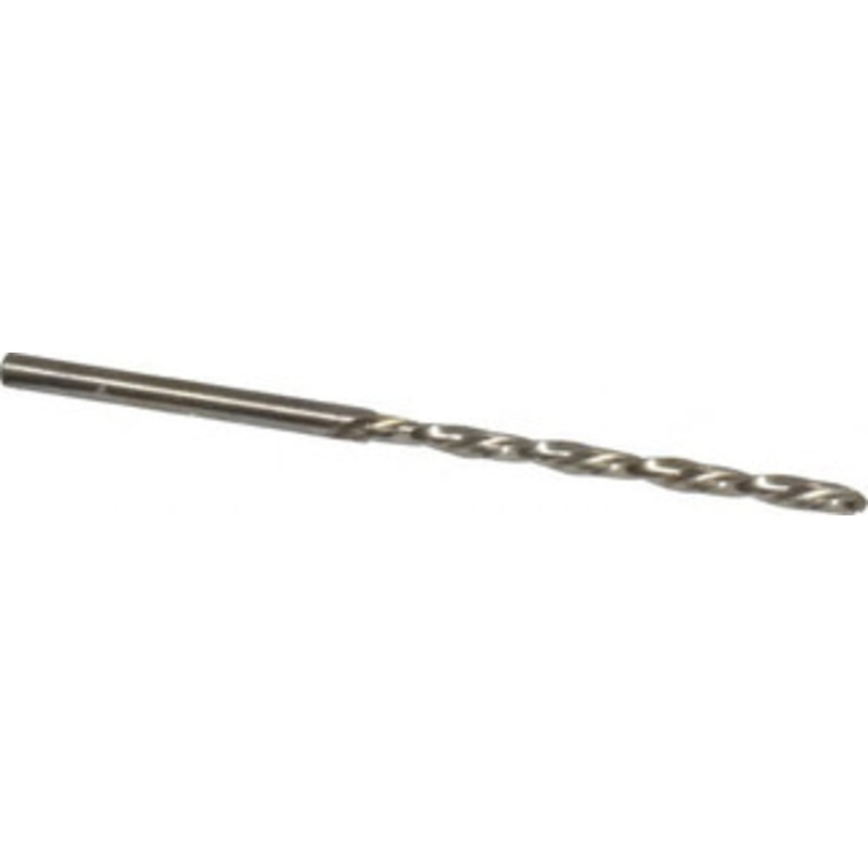 Chicago-Latrobe #37 118 High Speed Steel Jobber Drill Bright Finish, Left Hand Cut, Spiral Flute, Straight Shank, 2-1/2 OAL, Standard Point 44507 – 81128373