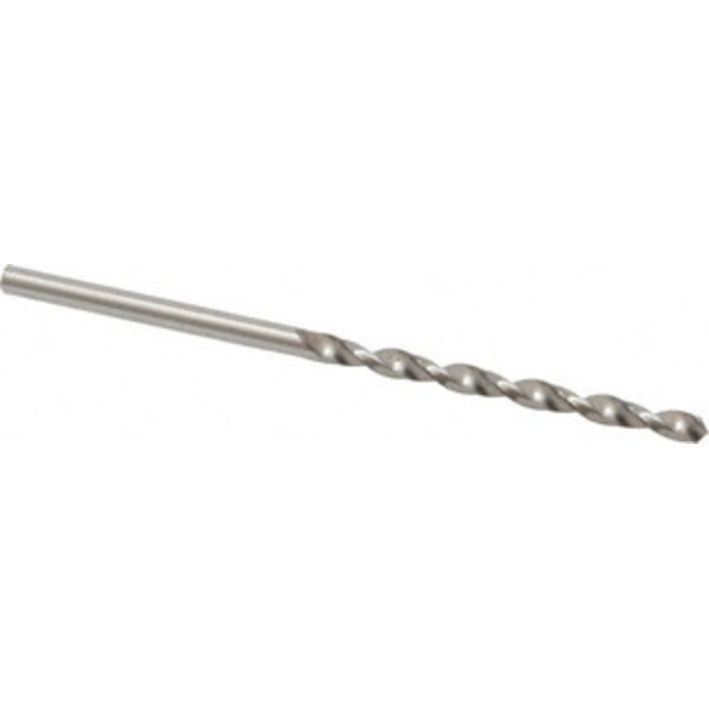 Chicago-Latrobe #37 118 High Speed Steel Jobber Drill Bright Finish, Right Hand Cut, Spiral Flute, Straight Shank, 2-1/2 OAL, Standard Point 46107 – 81142374