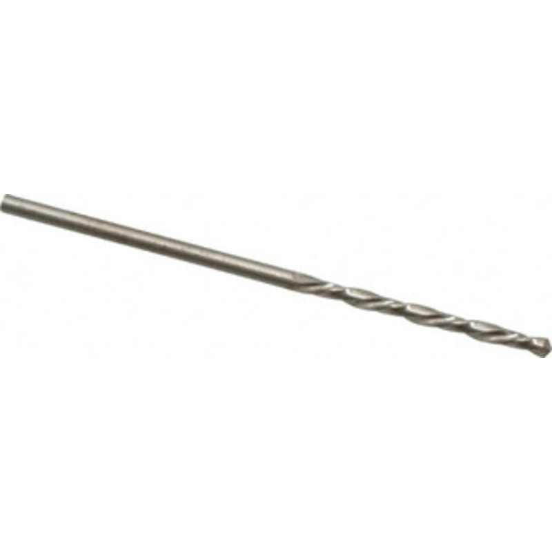 Chicago-Latrobe #52 118 High Speed Steel Jobber Drill Bright Finish, Left Hand Cut, Spiral Flute, Straight Shank, 1-7/8 OAL, Standard Point 44522 – 81128522