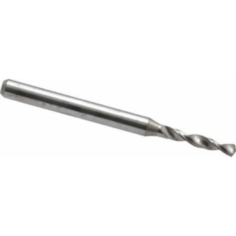 Hertel #46, 130 Drill Point, 1/8 Shank Diam, Fast Spiral Circuit Board Drill Bit 3/8 Flute Length, 1-1/2 OAL 30208100 – 74459660