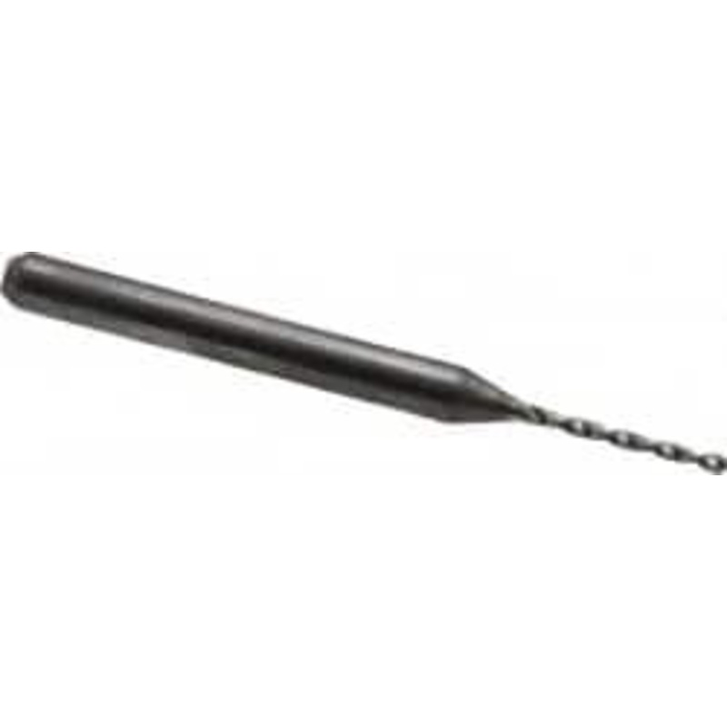 Hertel #59, 130 Drill Point, 1/8 Shank Diam, Fast Spiral Circuit Board Drill Bit 3/8 Flute Length, 1-1/2 OAL 30204100 – 74459504