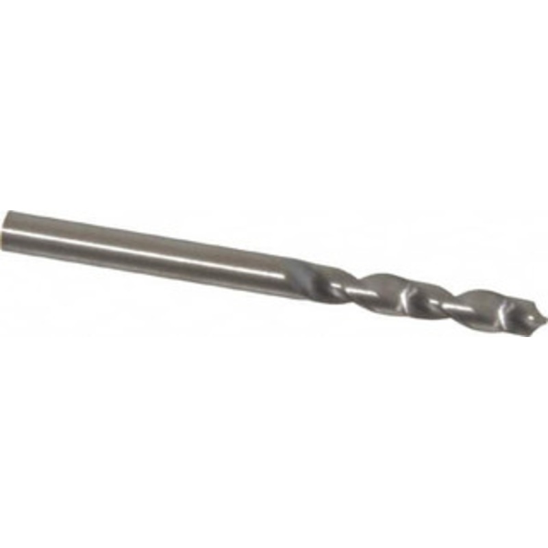 Hertel #33, 118 Drill Point, 2.87mm Shank Diam, Fast Spiral Circuit Board Drill Bit 5/8 Flute Length, 1-1/2 OAL 30011300 – 45674165