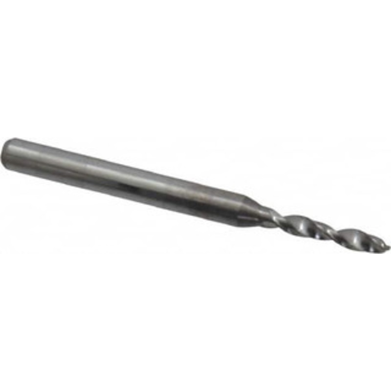 Hertel #47, 130 Drill Point, 1/8 Shank Diam, Fast Spiral Circuit Board Drill Bit 3/8 Flute Length, 1-1/2 OAL 30207850 – 74459652