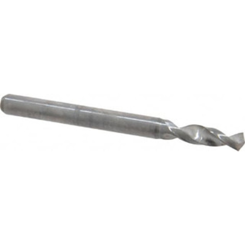 Hertel #32, 130 Drill Point, 1/8 Shank Diam, Fast Spiral Circuit Board Drill Bit 3/8 Flute Length, 1-1/2 OAL 30211600 – 74459827
