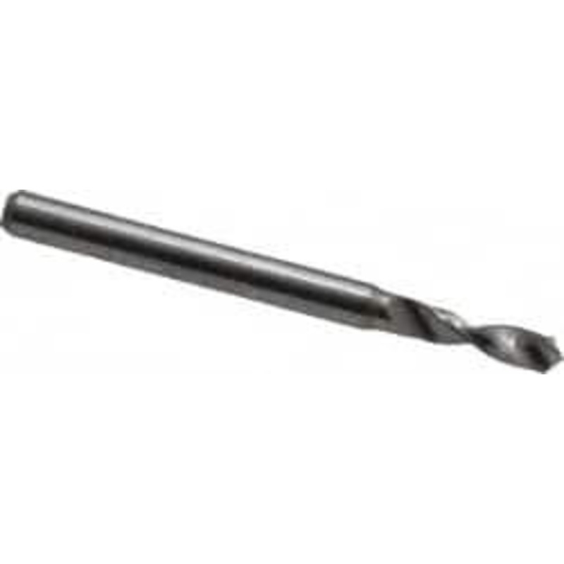 Hertel #37, 130 Drill Point, 1/8 Shank Diam, Fast Spiral Circuit Board Drill Bit 3/8 Flute Length, 1-1/2 OAL 30210400 – 74459769