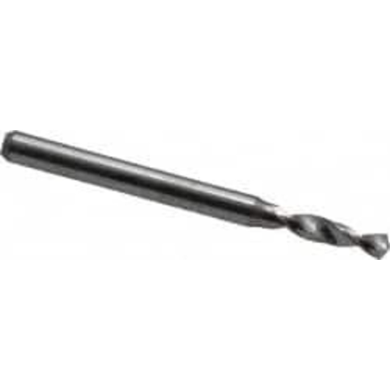 Hertel #38, 130 Drill Point, 1/8 Shank Diam, Fast Spiral Circuit Board Drill Bit 3/8 Flute Length, 1-1/2 OAL 30210150 – 74459751