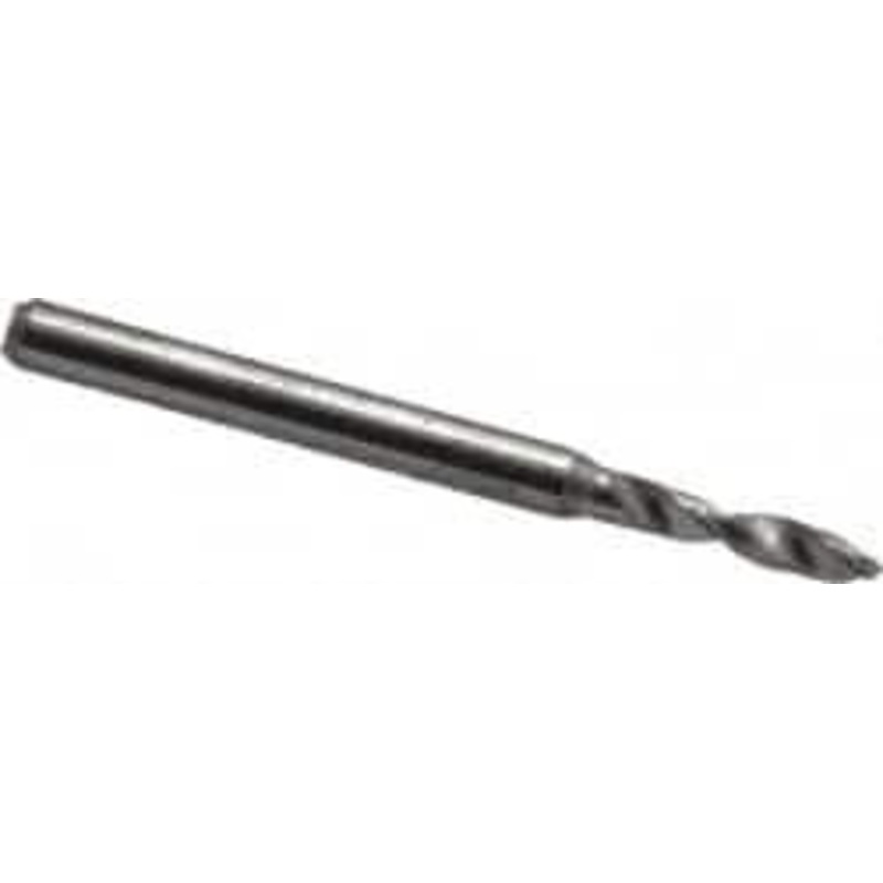 Hertel #42, 130 Drill Point, 1/8 Shank Diam, Fast Spiral Circuit Board Drill Bit 3/8 Flute Length, 1-1/2 OAL 30209350 – 74459702