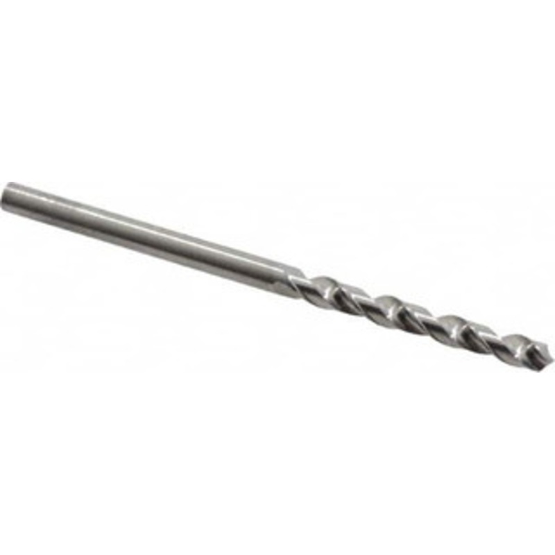 Hertel #46, 118 Drill Point, 2.06mm Shank Diam, Fast Spiral Circuit Board Drill Bit 5/8 Flute Length, 1-1/2 OAL 30008100 – 74458993