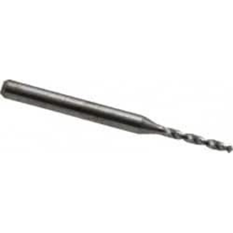 Hertel #52, 130 Drill Point, 1/8 Shank Diam, Fast Spiral Circuit Board Drill Bit 3/8 Flute Length, 1-1/2 OAL 30206350 – 74459595
