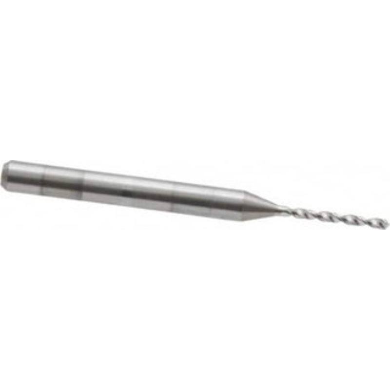 Hertel #58, 130 Drill Point, 1/8 Shank Diam, Fast Spiral Circuit Board Drill Bit 3/8 Flute Length, 1-1/2 OAL 30204200 – 74459512