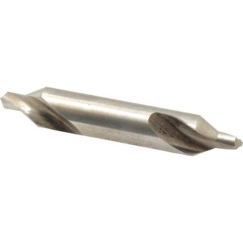 Cleveland Twist Drill #6 60 12.7mm Body Diam High Speed Steel Combo Drill & Countersink Bright Finish, 76.2mm OAL, Double End, Right Hand Cut, Plain Edge, 7/32 Drill Point Diam, 7/32 Drill Point Length C46268 – 63769368