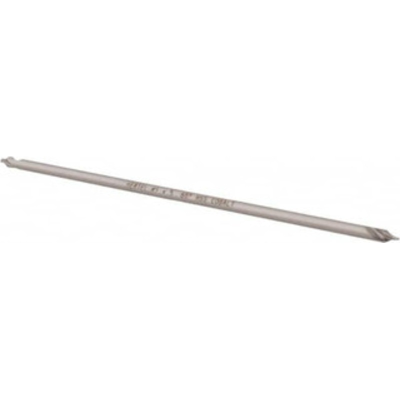 Hertel #1 60 1/8 Body Diam Cobalt Combo Drill & Countersink Bright Finish, 5 OAL, Double End, Plain Edge, 3/64 Drill Point Diam, 3/64 Drill Point Length H-81186010500 – 62788963
