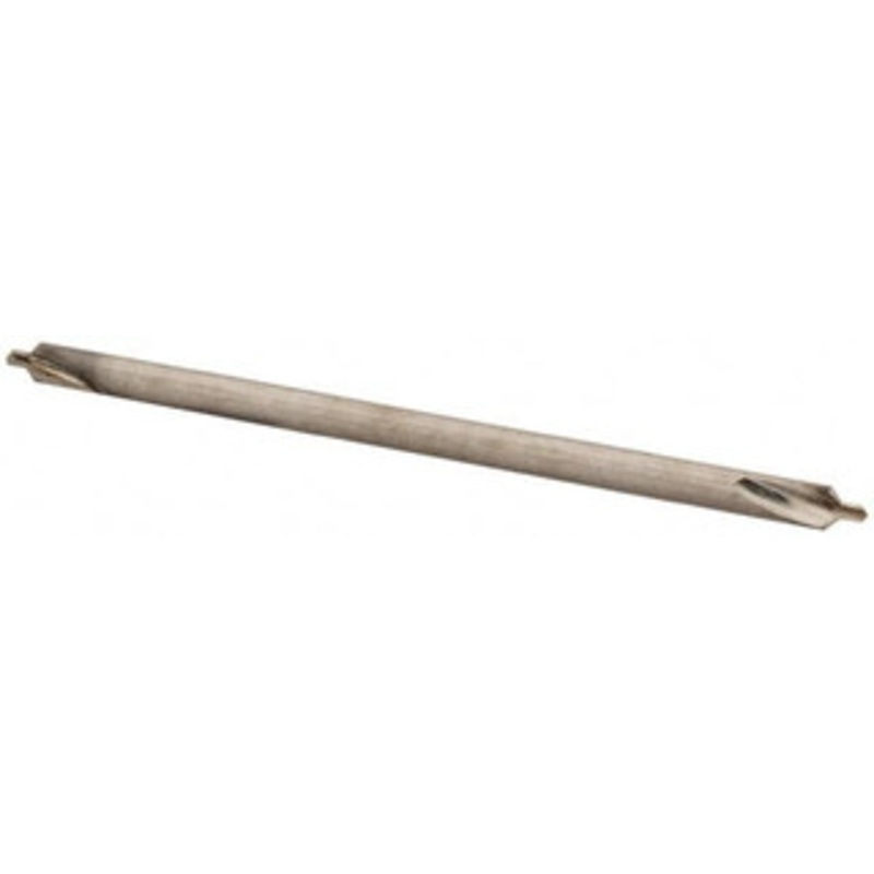 Hertel #2 90 3/16 Body Diam Solid Carbide Combo Drill & Countersink Bright Finish, 4 OAL, Double End, RH Cut, Plain Edge, 5/64 Drill Point Diam, 5/64 Drill Point Length 300-007002 – 83245662