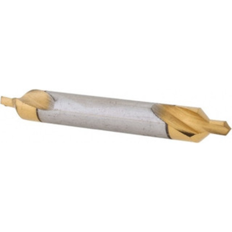 Hertel #3 82 1/4 Body Diam High Speed Steel Combo Drill & Countersink TiN Finish, 2 OAL, Double End, Plain Edge, 7/64 Drill Point Diam, 7/64 Drill Point Length 10382-TIN-HRT – 62790068