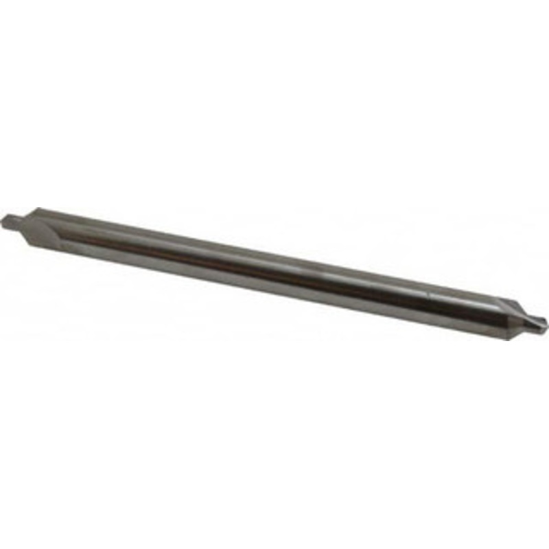 Hertel #5 82 7/16 Body Diam Solid Carbide Combo Drill & Countersink Bright Finish, 6 OAL, Double End, RH Cut, Plain Edge, 3/16 Drill Point Diam, 3/16 Drill Point Length 300-006005 – 83245613