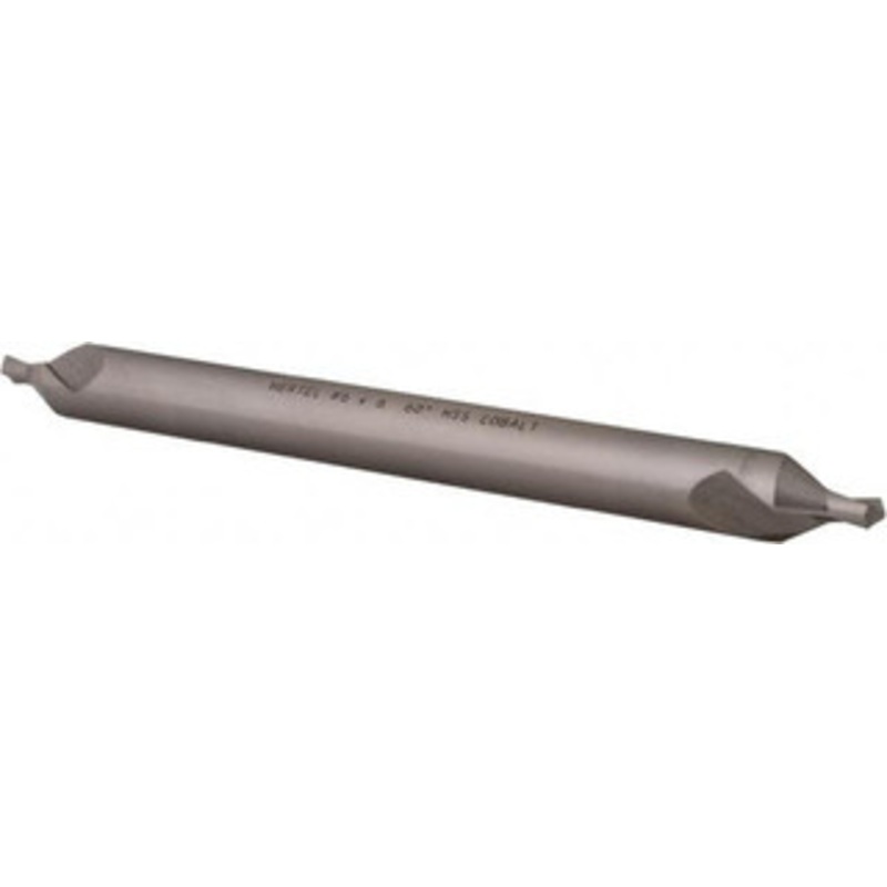 Hertel #6 60 1/2 Body Diam Cobalt Combo Drill & Countersink Bright Finish, 6 OAL, Double End, Plain Edge, 7/32 Drill Point Diam, 7/32 Drill Point Length H-81186060600 – 62788971