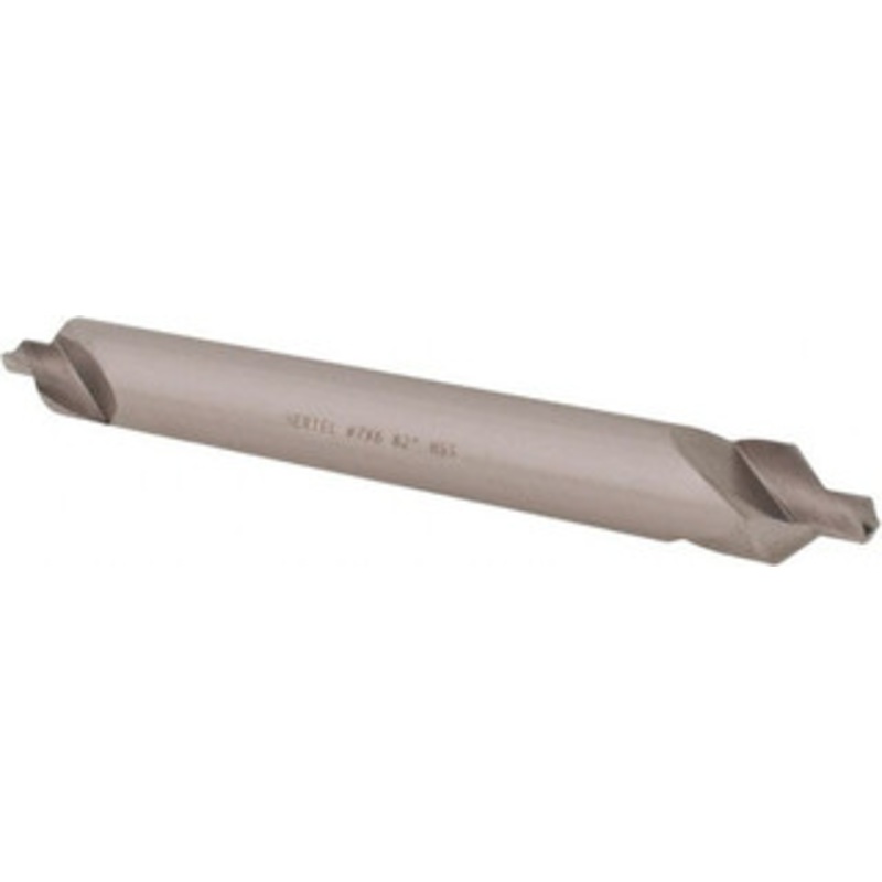 Hertel #7 82 5/8 Body Diam High Speed Steel Combo Drill & Countersink Bright Finish, 6 OAL, Double End, Plain Edge, 1/4 Drill Point Diam, 1/4 Drill Point Length H-81154L07060 – 62789425