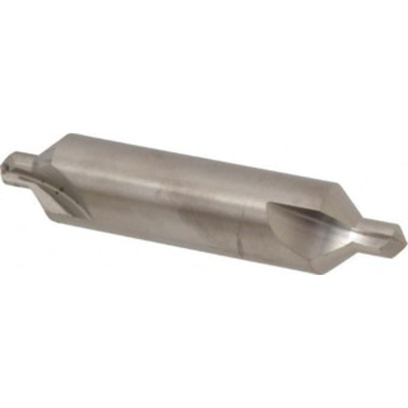 Hertel #8 82 3/4 Body Diam Solid Carbide Combo Drill & Countersink Bright Finish, 3-1/2 OAL, Double End, RH Cut, Plain Edge, 5/16 Drill Point Diam, 5/16 Drill Point Length 300-002010 – 59360586