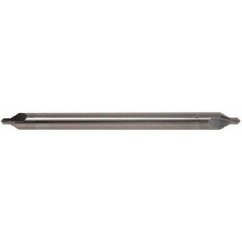 Hertel #8 82 3/4 Body Diam Solid Carbide Combo Drill & Countersink Bright Finish, 6 OAL, Double End, RH Cut, Plain Edge, 5/16 Drill Point Diam, 5/16 Drill Point Length 300-006008 – 83245647