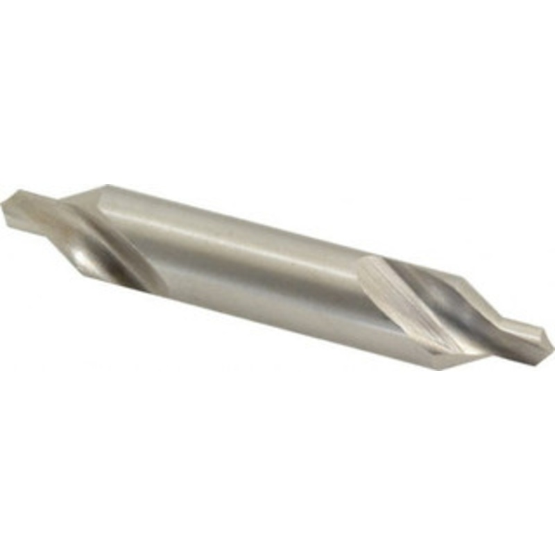 Precision Twist Drill #6 60 1/2 Body Diam High Speed Steel Combo Drill & Countersink Bright Finish, 3 OAL, Double End, RH Cut, Plain Edge, 7/32 Drill Point Diam, 7/32 Drill Point Length 097606 – 78582012