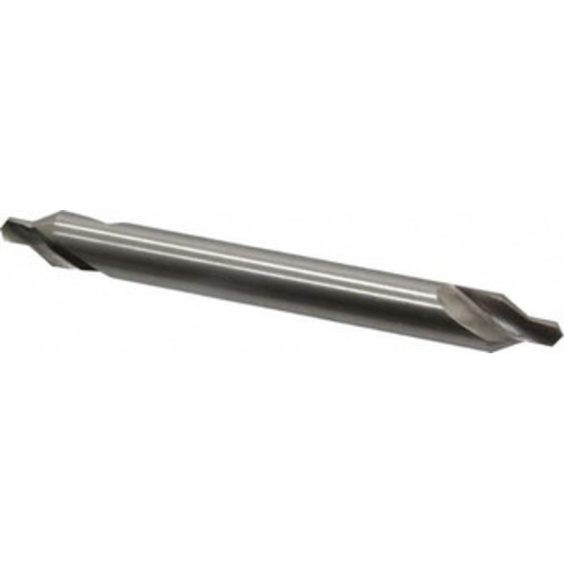 Value Collection #6 60 1/2 Body Diam High Speed Steel Combo Drill & Countersink Bright Finish, 5 OAL, Double End, RH Cut, Plain Edge, 7/32 Drill Point Diam, 7/32 Drill Point Length 156400006000005 – 01044759